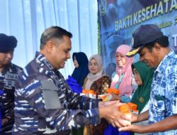 Pushidrosal Gelar Bakti Kesehatan di Desa Pasir Angin Bogor
