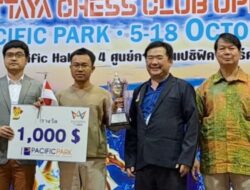 Semakin Dekat Raih Grandmaster, Atlet Catur Binaan United Tractors IM Aditya Bagus Arfan Rebut Dua Piala pada Catur Pattaya Open 2024