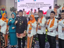 Walikota Jakarta Pusat Berpesan Kepada 385 LMK yang Dilantik Untuk Menjadi Mediasi Masyarakat Setempat