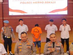 Sat Reskrim Polres Metro Bekasi Berhasil Ungkap Kasus Rudapaksa Anak Tiri Hingga Hamil di Babelan