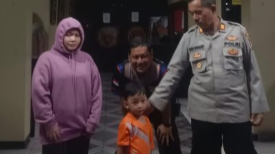 Anak Hilang Ditemukan di Pasar Cempaka Putih Jakarta Pusat