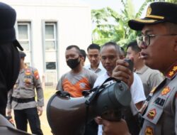 Jelang May Day 2025, Personel Polresta Bandara Soetta Gelar Pelatihan Dalmas